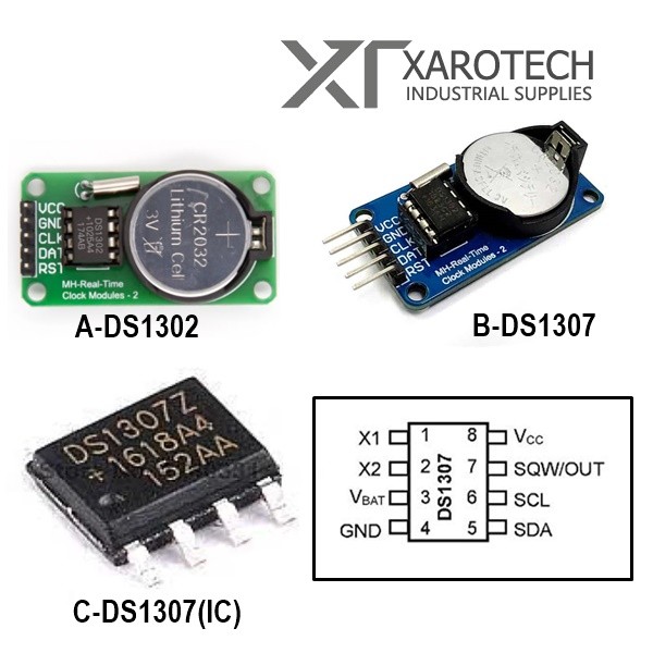 ARDUINO DS 1302 BATERIA 2032